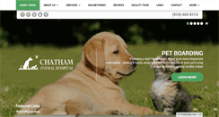 Desktop Screenshot of chathamanimal.com